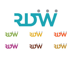 RDW Letter Logo