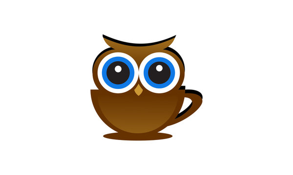 Owl in Cup Logo