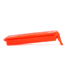 Plastic peg pin isolated over the white background