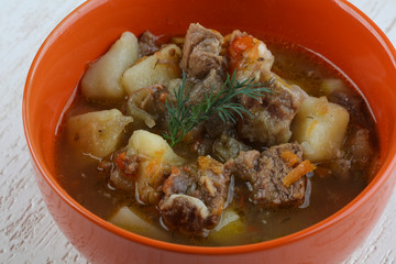 Beef soup
