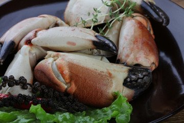 Crab claws