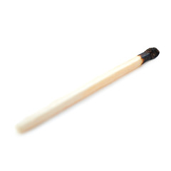 Wooden match isolated over the white background