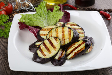 Grilled eggplant