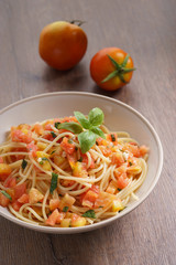 spaghetti tomato.