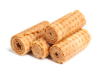 Sweet tube wafer