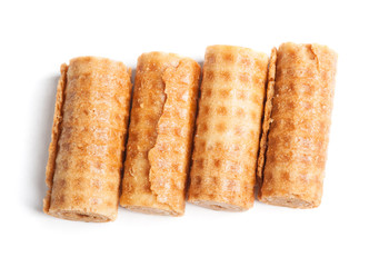 Sweet tube wafer