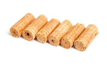 Sweet tube wafer