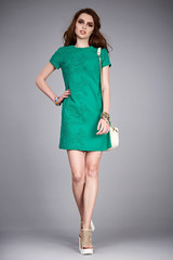 Dress woman clothes fashion style model collection