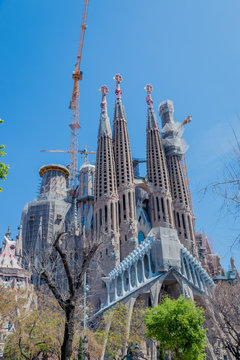 Construction de La Sagrada Familia
