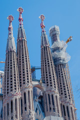 Construction de La Sagrada Familia