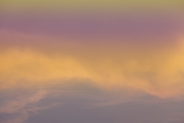 Sky with beautiful clouds.