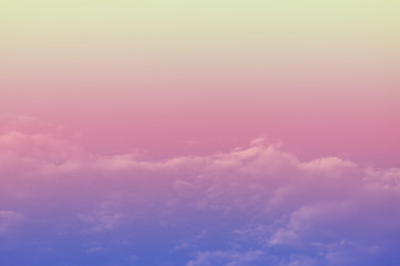 Sky with beautiful clouds.