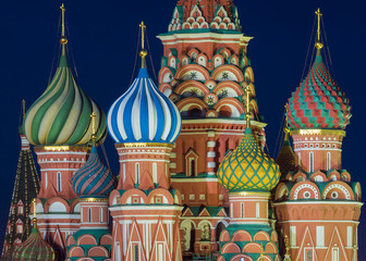 St. Basil's Cathedral night view