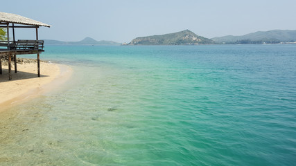 Pavilion in the waterfront