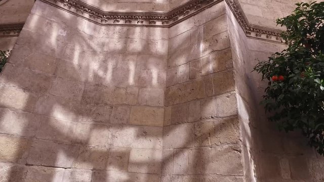 Granada, Andalusia, Spagna - April 15, 2016: Cattedrale di Granada (Ultra High Definition, UltraHD, Ultra HD, UHD, 4K, 2160P, 3840x2160)
