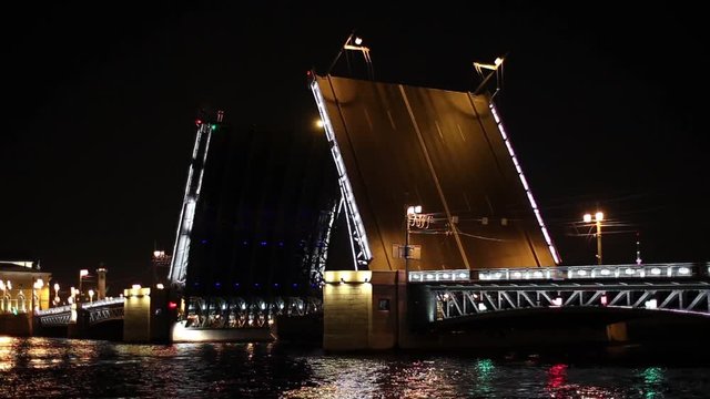 Barge And Palace Bridge