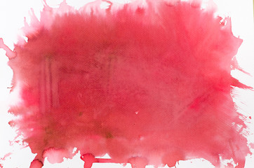 watercolor red painted background