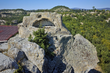 Fototapeta na wymiar Tomb of Orpheus in Antique Thracian sanctuary Tatul, Kardzhali Region, Bulgaria