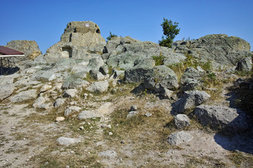 Ruins of Antique Thracian sanctuary Tatul, Kardzhali Region, Bulgaria