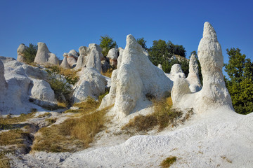Amazing Panorama of Rock phenomenon Stone Wedding near town of Kardzhali, Bulgaria