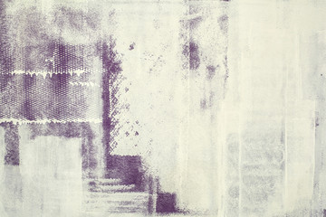 creative wall painting, modern, grunge brush and roller strokes