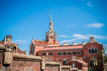 Ancien Hôpital de Sant Pau à Barcelone