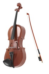 Fototapeta premium 3d rendering of violin musical instrument