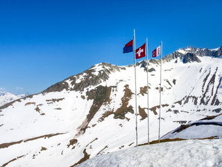 Pass road of Nufenen-Novena