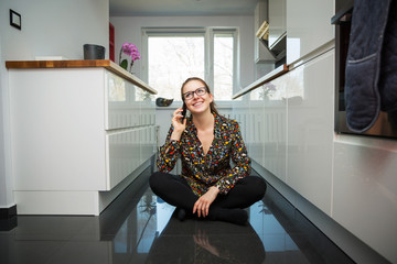 Having nice converstation