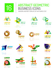 Abstract business icons
