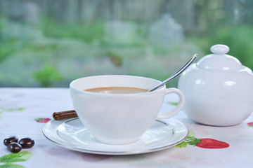 Coffee and half and half