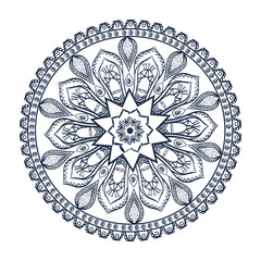 Mandala design. bohemic concept 