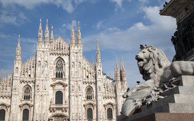 Fototapeta na wymiar Duomo di Milano