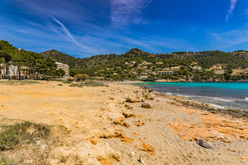 Spain Majorca Coastline Beach of Canyamel