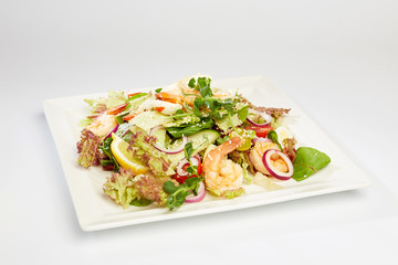 Shrimp salad.