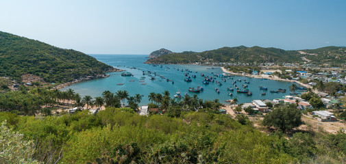 Fototapeta premium Coast. Vietnam. Bay.