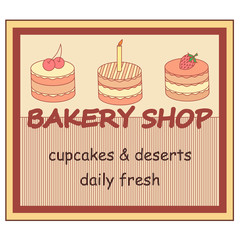 bakery shop banner