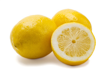 Half Lemon Grouped with Two Lemons