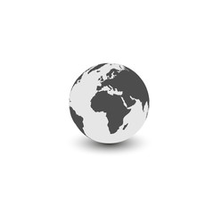 World Icon. Vector illustration.