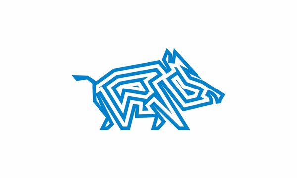 pig icon logo