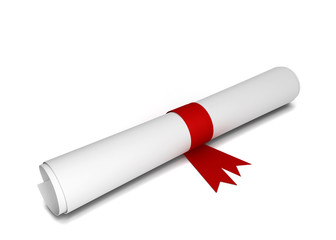 Paper diploma