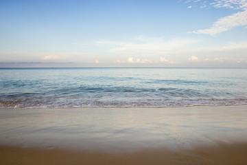 Fototapeta na wymiar The beach and sea