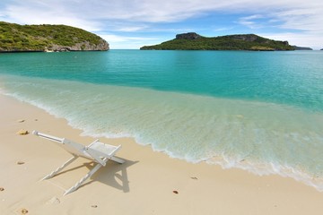  The Paradise beach. at Koh Samui in suratthani ,Thailand