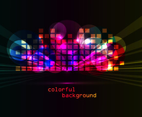 Colorful abstract background