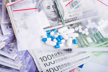 Drugs and prohibited substances - illegal trade