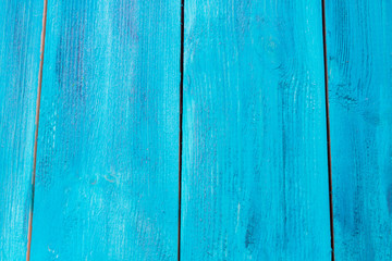 Blue  wood background