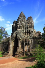 South gate,  Angkor Thom, Cambodia
