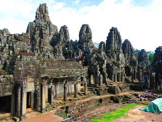 Bayon temple  Angkor Thom, Cambodia
