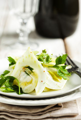 Fennel and parsley salad