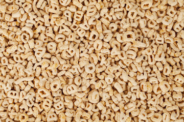 close up image of  heap of cereal